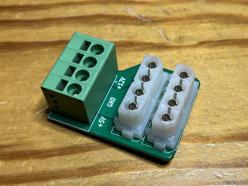 Assembled adapter board
